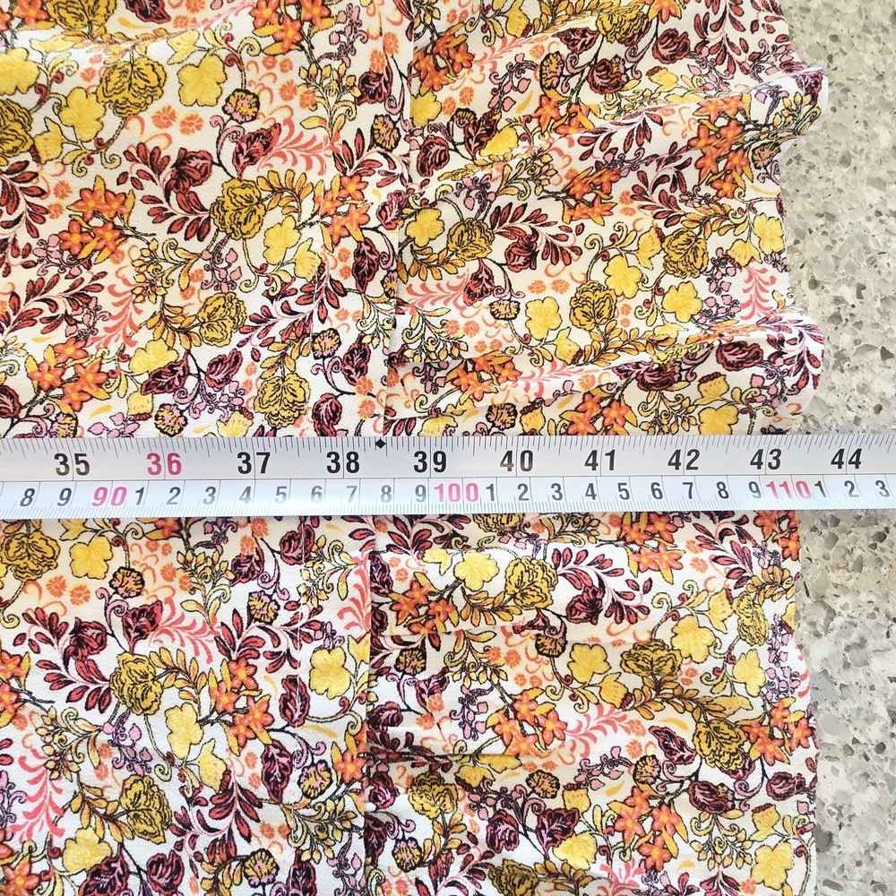 Old Navy Waist-Defined Flutter-Short‎ Sleeve Floral Mini Dress Pullover 3X.E176 - Picture 8 of 14